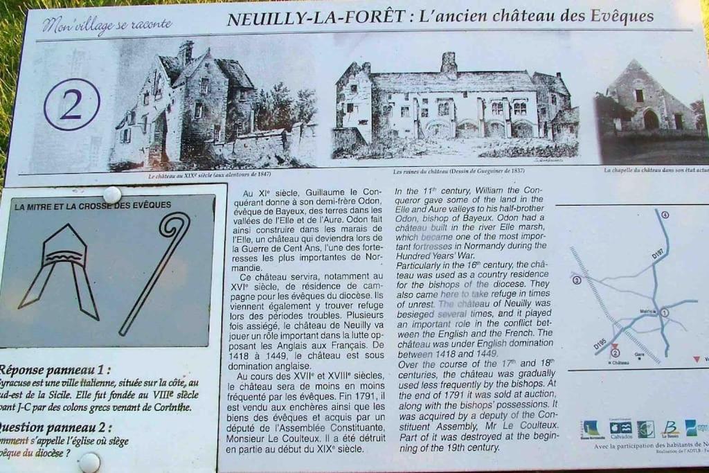 Le Chateau De Neuilly La Foret Villa Isigny-sur-Mer Buitenkant foto